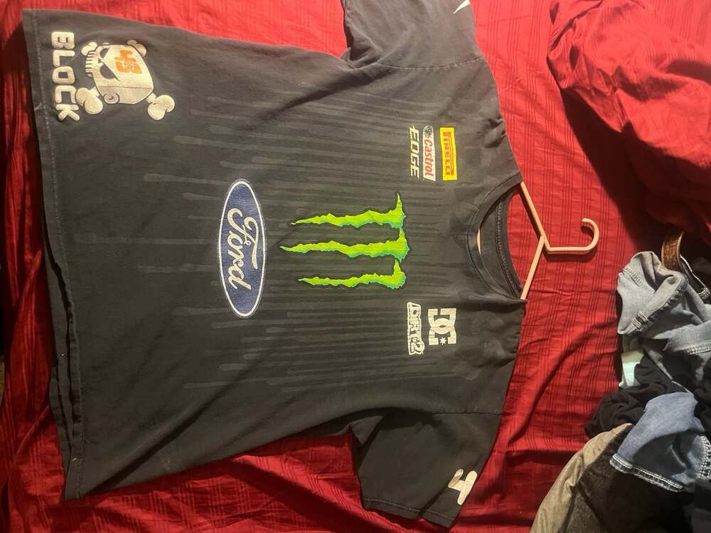 DC Shoes Ken Block 43 Monster Energy Ford Racing T-Shirt